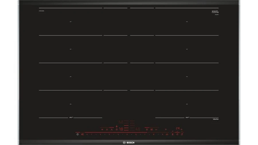 Bosch Serie 4 NXX675CB1E Kochfeld Schwarz, Edelstahl Integriert Zonen-Induktionskochfeld 4 Zone(n) 4 Bosch Serie 4 NXX675CB1E Kochfeld Schwarz, Edelstahl Integriert Zonen-Induktionskochfeld 4 Zone(n) – Bild 4