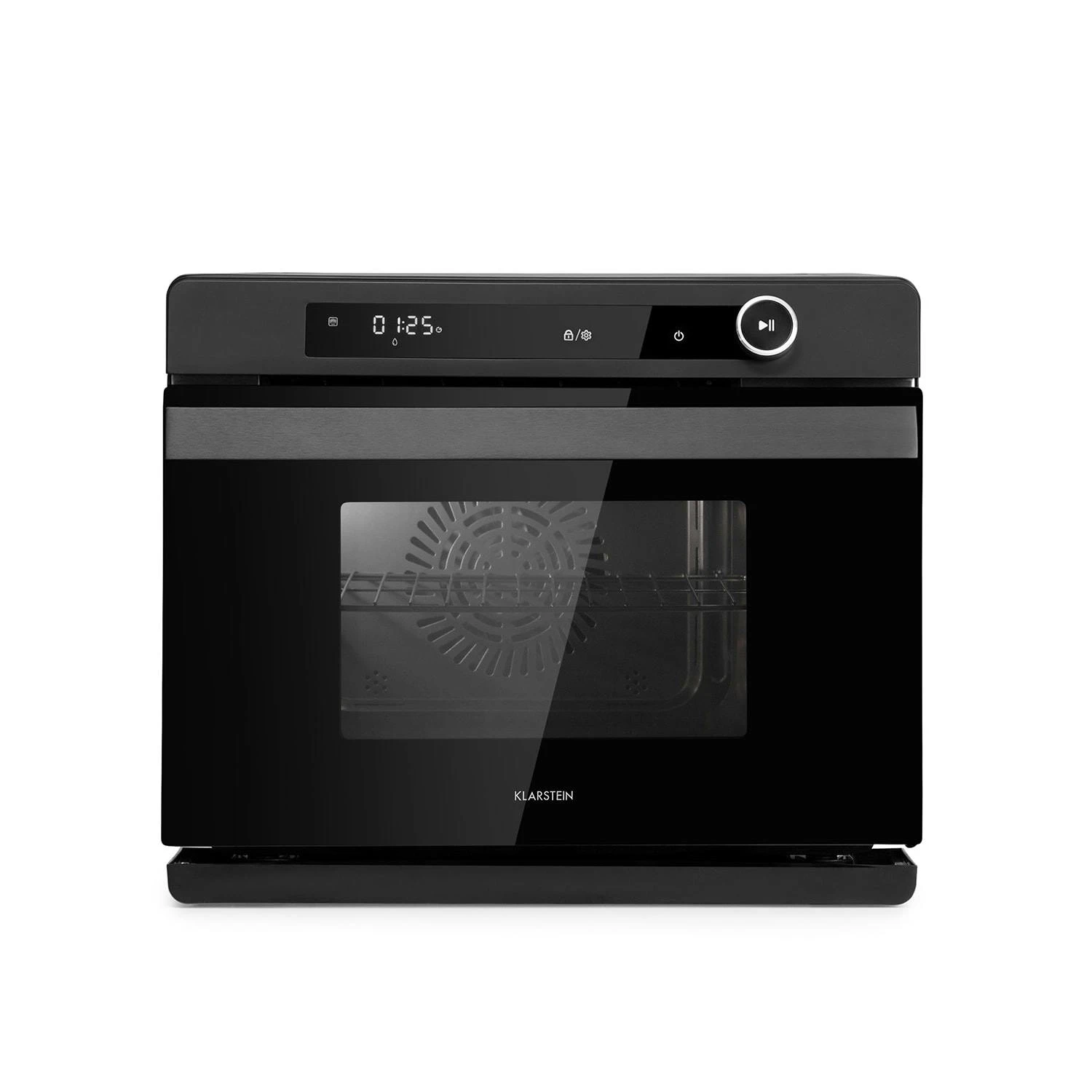 VaporChef Dampfbackofen 230 °C 31 L Drehregler EEK A Schwarz 3 VaporChef Dampfbackofen 230 °C 31 L Drehregler EEK A Schwarz – Bild 3