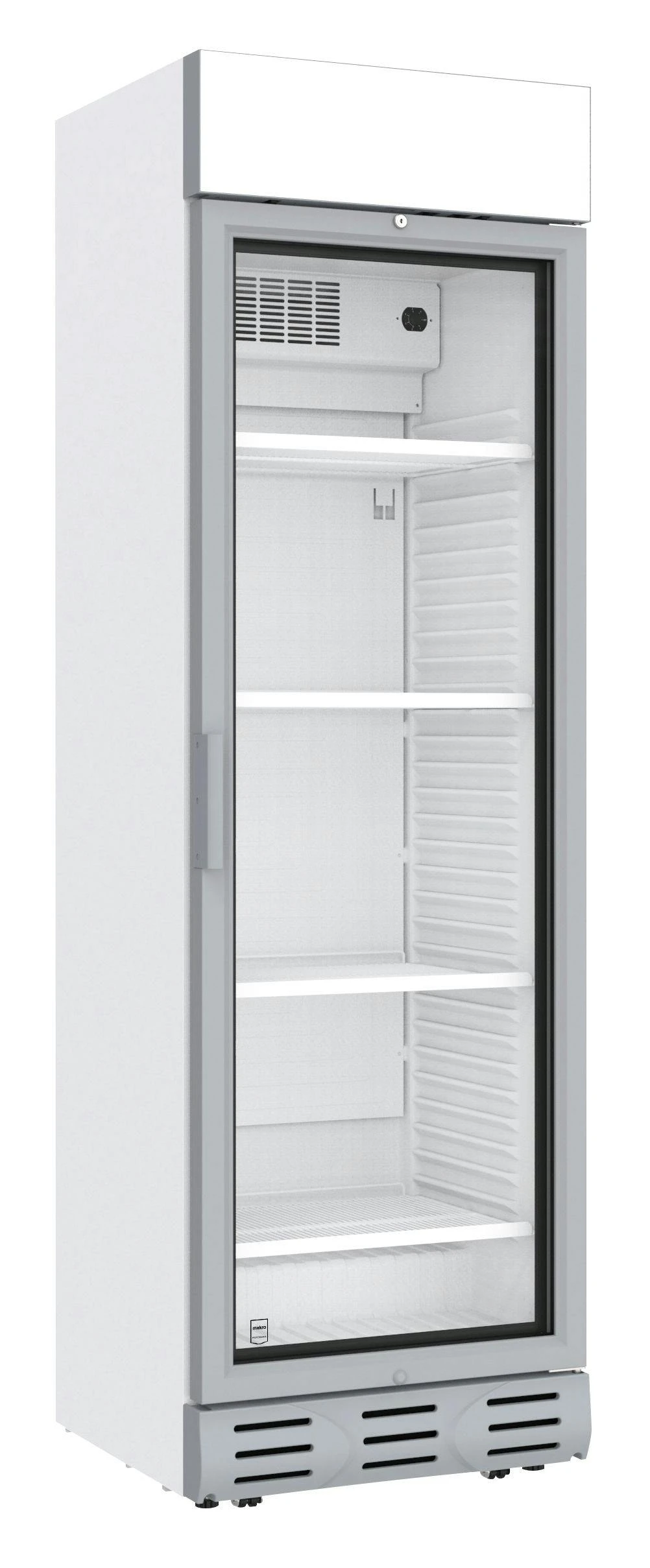 METRO PROFESSIONAL Glastürkühlschrank/ Kühlvitrine GSC5350WS, 59.5 X 62.4 X 200 Cm, 362 L, Lüfterunterstützte Kühlung, 270 W, 4 Rollen, Weiß 2 METRO PROFESSIONAL Glastürkühlschrank/ Kühlvitrine GSC5350WS, 59.5 X 62.4 X 200 Cm, 362 L, Lüfterunterstützte Kühlung, 270 W, 4 Rollen, Weiß – Bild 2
