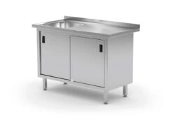 Edelstahl Gastro-Spültisch Mit Ablagefach & 3 Schubladen (Becken Links) | AISI 430 Qualität | HxBxT 85x160x60 10 Edelstahl Gastro-Spültisch Mit Ablagefach & 3 Schubladen (Becken Links) | AISI 430 Qualität | HxBxT 85x160x60 -Küchenbedarf Laden 7f7f3018 0fec 405a ad07 1798985d9c94