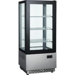 GastroHero Kühlvitrine ECO 78 Schwarz -Küchenbedarf Laden a07c14f3 2440 4d6b a150 1688078250e2