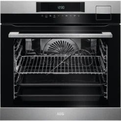 AEG 9000 SteamPro Dampfbackofen / Dampfreinigung / MaxiKlasse™ - Extra Großer Garraum (70 Liter) / Schwarz BSK792280B -Küchenbedarf Laden af08f30d 0046 4d7e 9c6f 6bcd4b432735