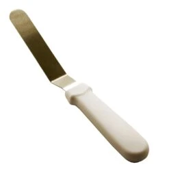 Tortenheber/ Tortenmesser/ Winkelpalette Aus Edelstahl - 25,5 Cm Schwarzer Griff -Küchenbedarf Laden c1408f48 6e12 4633 9b36 13246eb3dba3