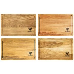 FENNEK Großes Schneidebrett (Eiche) - 40x25cm -Küchenbedarf Laden c1dbd838 f410 4232 b0f3 5f00e17d79dc