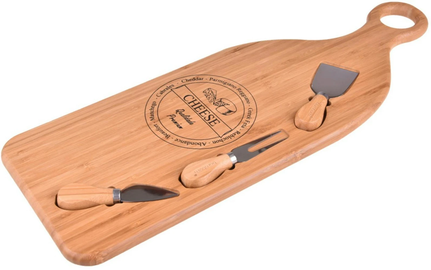 Käsebrett Ohne Besteck Schneidebrett Siago Prägung 40 X 30 X 1 Cm Antibakteriell 3 Käsebrett Ohne Besteck Schneidebrett Siago Prägung 40 X 30 X 1 Cm Antibakteriell – Bild 3