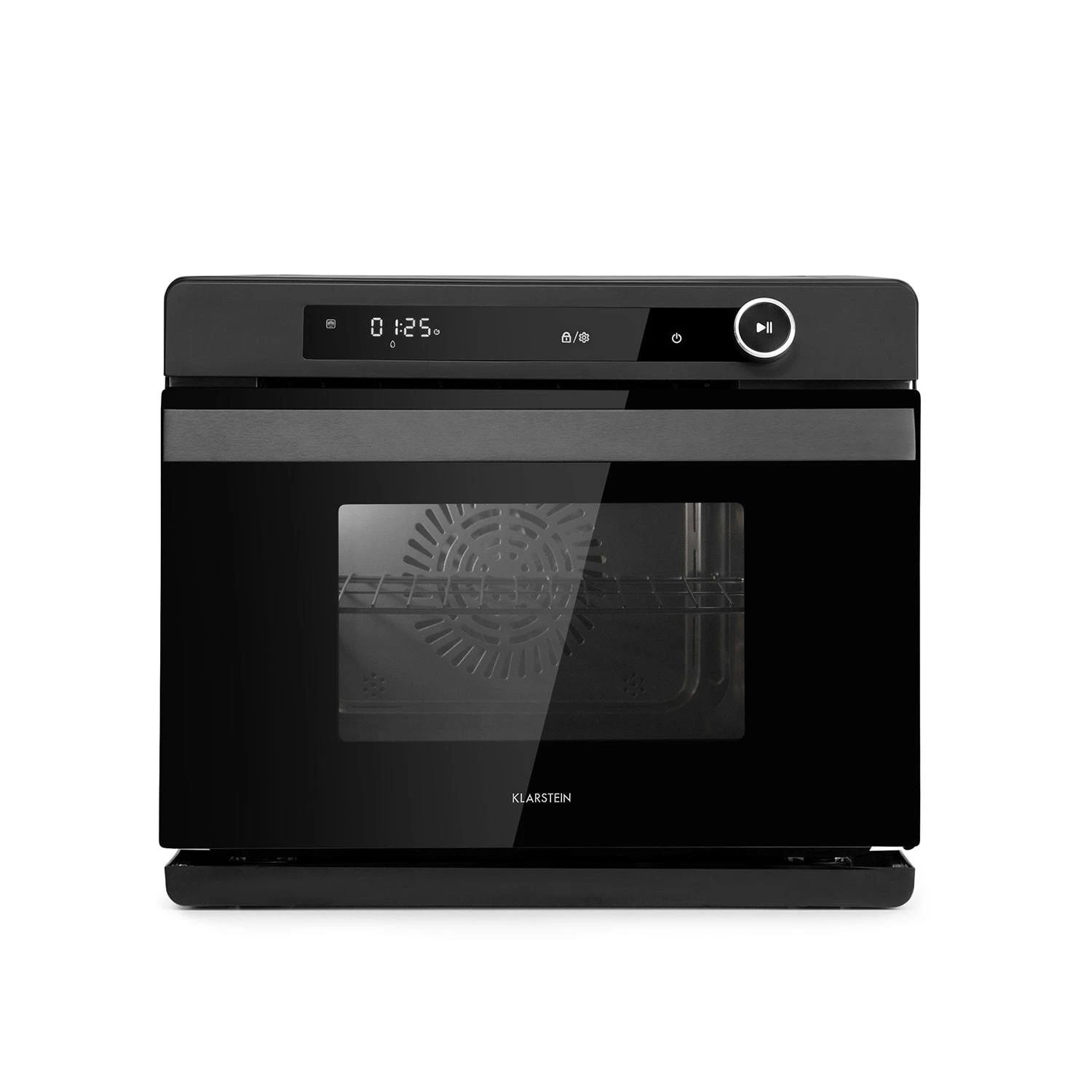 VaporChef Dampfbackofen 230 °C 31 L Drehregler EEK A Schwarz 4 VaporChef Dampfbackofen 230 °C 31 L Drehregler EEK A Schwarz – Bild 4