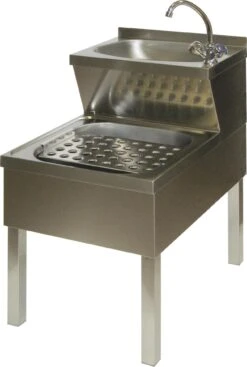 KBS Handwasch-Ausgussbecken 50x60x85 Cm -Küchenbedarf Laden fca37d84 71ad 499c 933b 1a65dd3d8d5b